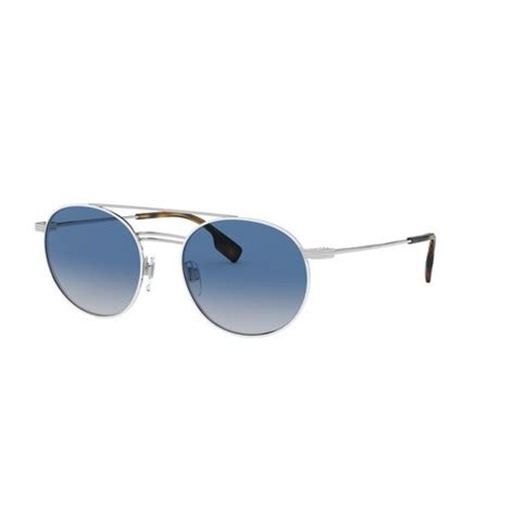 burberry be3109|Burberry Be3109 53mm Male Round Sunglasses .